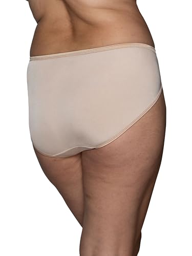Image of Vanity Fair Women's Illumination Hi Cut Panties, Silky Stretch & Satin Trim