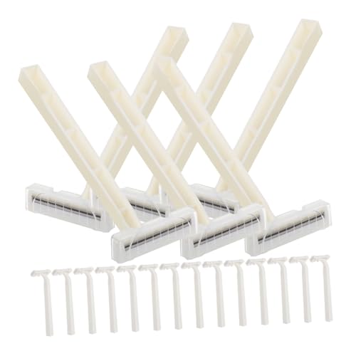 ARTSEWPLY 20 Piezas Afeitadoras Desechables para Hombres y Mujeres de Recortadora Manual para Cuerpo Afeitadora de Pelo Corporal para y Diseño Portátil y Multifuncional