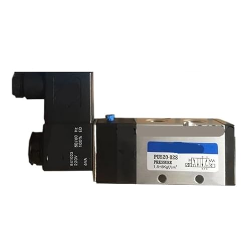 Électrovanne PU520-03D à double bobine pour inversion rapide de vérin