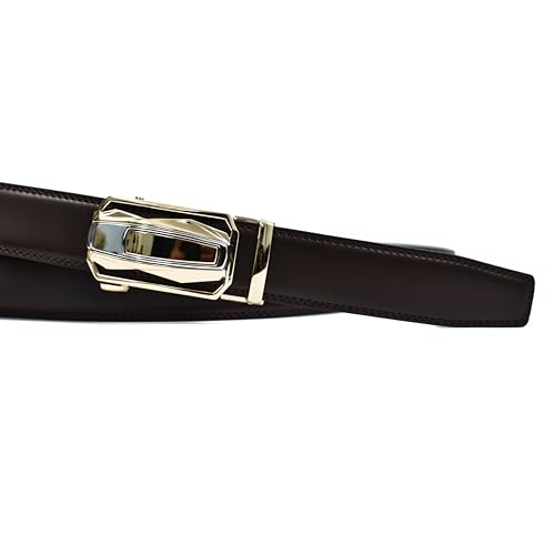 Image of WildHorn Men's Genuine Leather Belt for Men| Premium Auto-Lock Buckle | Adjustable up to 48 inch | Formal & Casual Wear | Micro-Adjust Fit | Stylish Gift Box Included