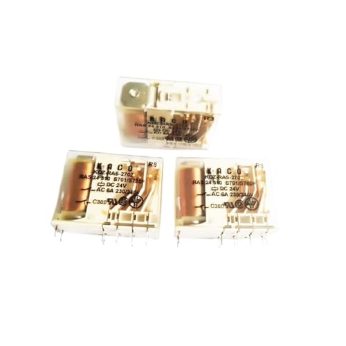 Relais KOZ-RAS-2702 24VDC 6A à 10 broches pour circuit imprimé