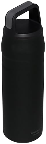 Image of Stanley IceFlow Cap and Carry Water Bottle | Wide Mouth Twist Lid | Lightweight & Leakproof for Travel & Sports | Insulated Stainless Steel | BPA-Free