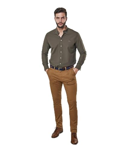 SPAGNOLO Chino de Hombre Corte Slim