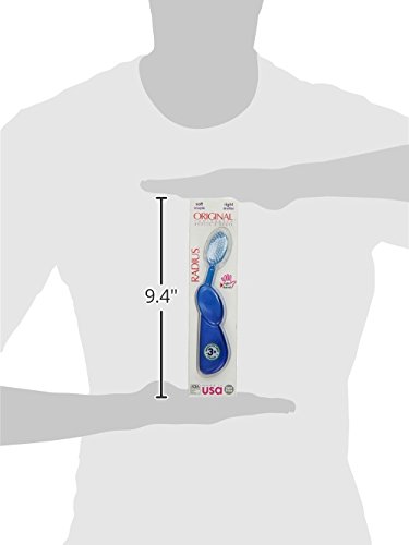 Miniatura 11 de RADIUS - Cepillo de dientes original, diestro, diseñado para mejorar la salud de las encías y reducir el riesgo de enfermedad de las encías,