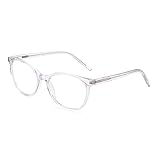  JIM HALO Bloquea Luz Azul Gafas de Computadora Bisagras de Resorte Vídeo Juego Anteojos Reduce Fatiga Ocular Claro