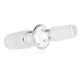 Jianuo Scientic Glass Tube Adapter, 18MM Male to 14MM Male Essential Adapter Streamlined 180 Clear