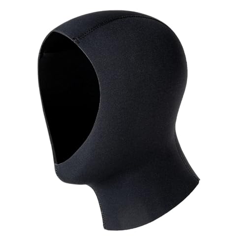 Capucha de buceo de neopreno 3/5 mm térmica y elástica para deportes acuáticos en aguas frías