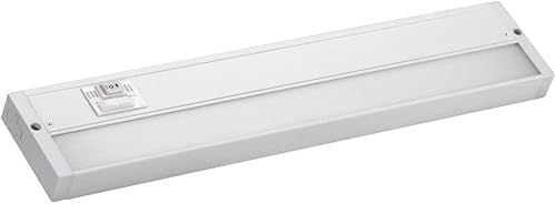 Miniatura 2 de wirenco Luz LED para debajo del gabinete CCT seleccionable de 18 pulgadas de longitud, color blanco