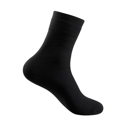 Waterfly Unisex wasserdichte Socken für Damen und Herren Ultraleichte Atmungsaktive Sport Klettern Trekking Wandern Camping Angeln Socken Schwarz S