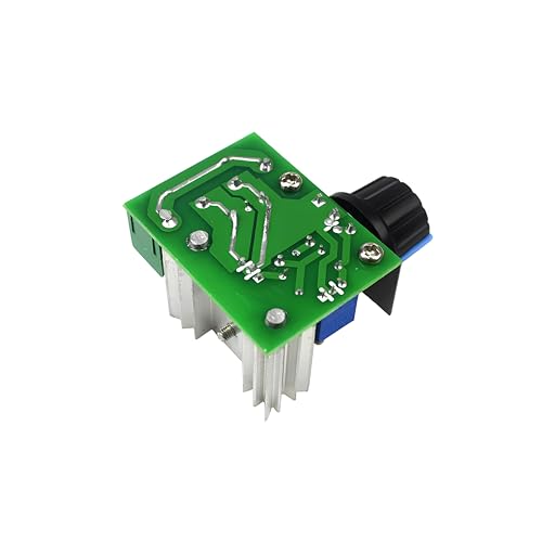 Image of Shockley E-DIMMER AC 50-220V 2000W SCR Triac Electric Voltage Regulator Temperature /Motor Speed Controller Light Dimmer (2000W SCR Triac - 2 Piece)