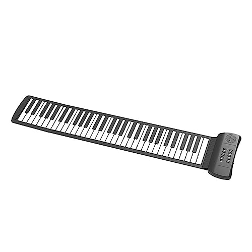 ERINGOGO Piano De Up Electrónico Portátil De Teclas Instrumento Musical De Teclado Eléctrico Para Principiantes Diseño Práctico y Ligero