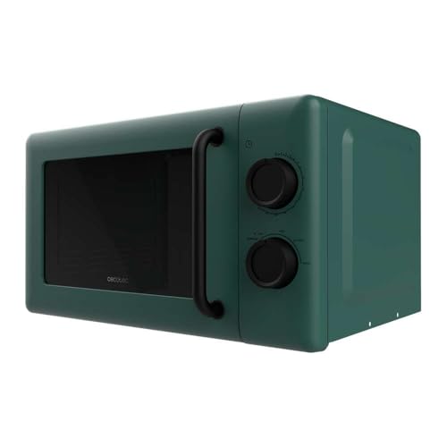 Cecotec Mechanische Mikrowelle 20L Proclean 3010 Grün. 700 W, 6 Leistungsstufen, Auftaumodus, Garzeit-Endsignal, Innenleuchte, Timer bis zu 30 Minuten, Grünes Design 3 Cecotec Mechanische Mikrowelle 20L Proclean 3010 Grün. 700 W, 6 Leistungsstufen, Auftaumodus, Garzeit-Endsignal, Innenleuchte, Timer bis zu 30 Minuten, Grünes Design