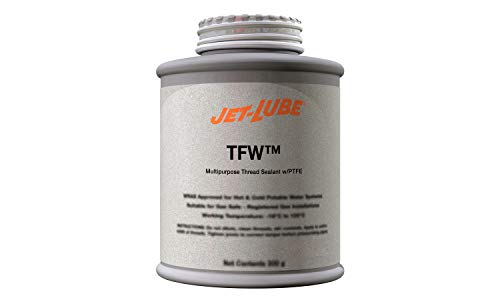 Jet-Lube TFW - Multipurpose | Thread Sealant | Contains PTFE | Non-Toxic | Synthetic | Automotive Applications | 1 Lb.