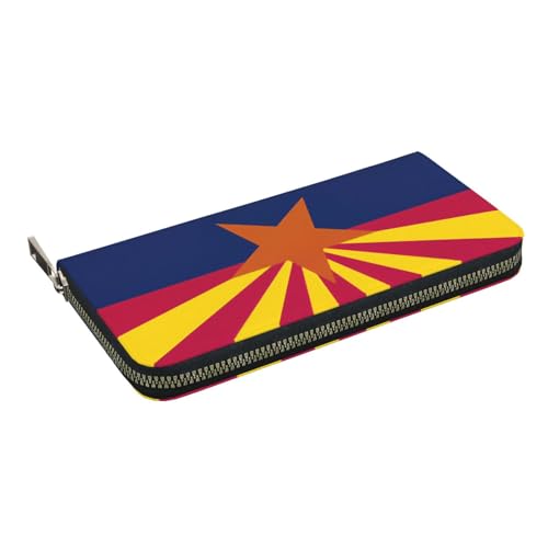 Arizona State Flag Print Womens Wallet, Ladies Credit Card Holder, Phone Wallet Purses, Long Clutch Hand Bag2