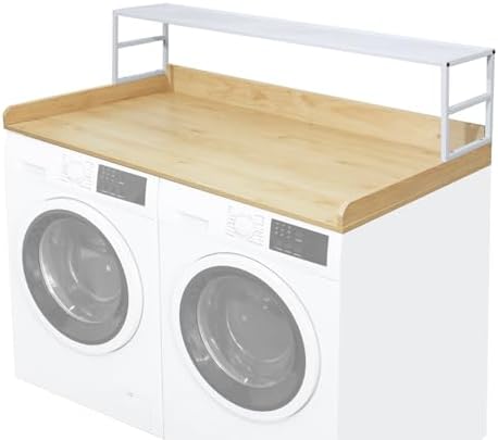 Washer Dryer Countertop with Shelf, 27.5