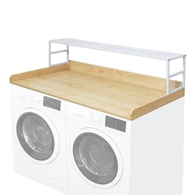 Drifop Washer Dryer Countertop with Shelf, 27.5...