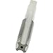 Hertel High-Speed Steel Straight Flute Tap, M11x1.5 Metric Coarse, 4 Flute, Plug Chamfer, Bright/Uncoated Finish, 3-5/32