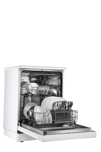 Image of Hindware 12 Place Settings Italo Free Standing Dishwasher (DW100008, Inox)