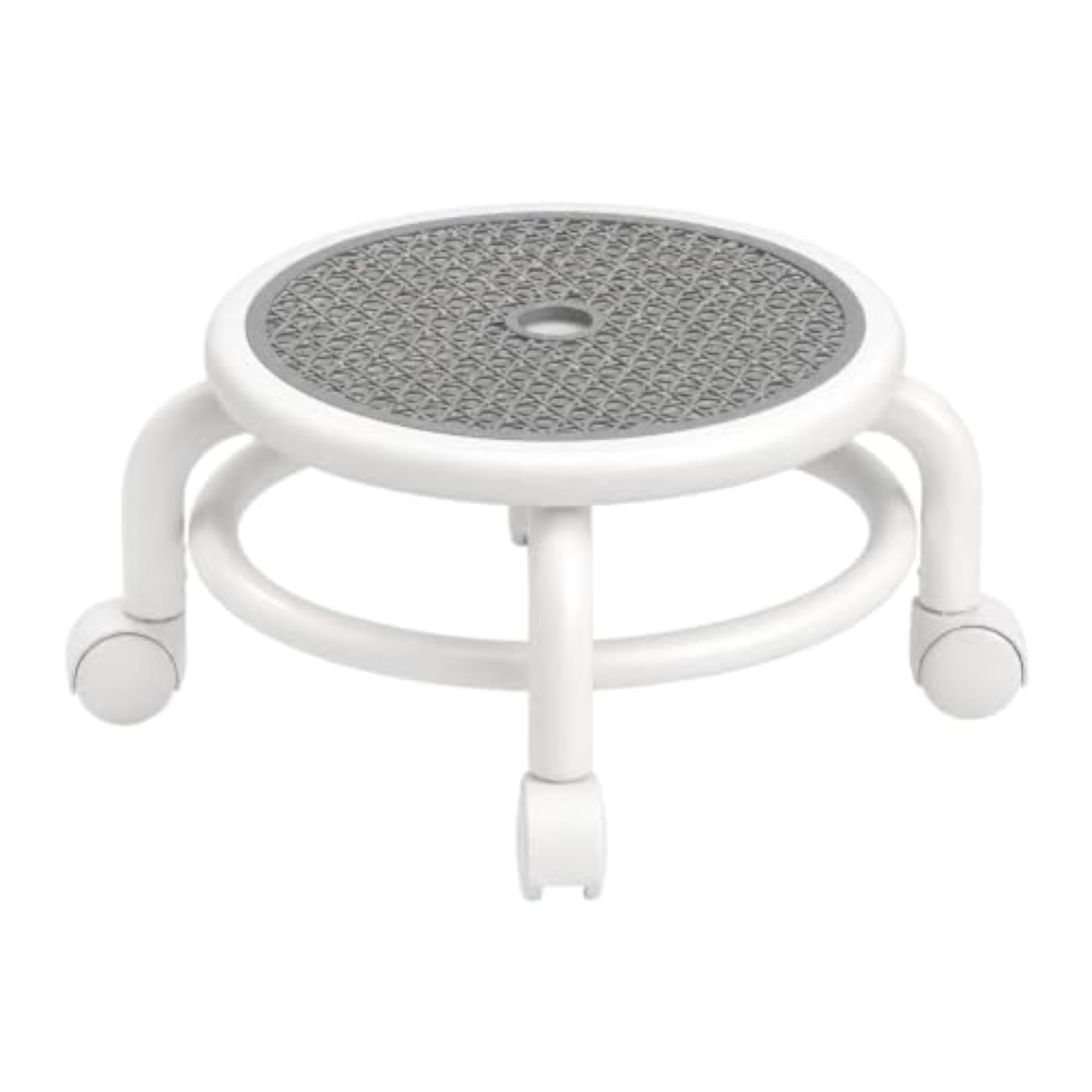 Easy to Clean Low Rolling Stool with Wheels
