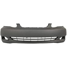 Painted to Match, Front Bumper Cover for 2005 2006 2007 2008 Toyota Corolla LE CE Sedan, TO1000297