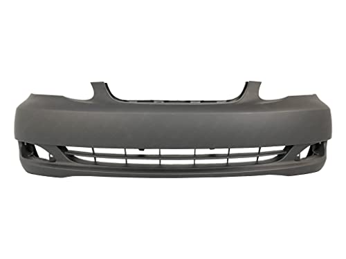 MBI AUTO - Painted To Match, Front Bumper Cover for 2005 2006 2007 2008 Toyota Corolla LE CE Sedan, TO1000297