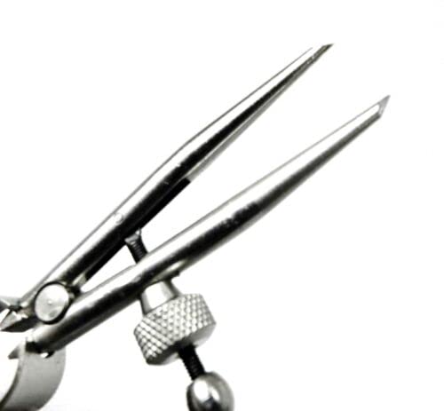 3-3/8" Mini Spring Divider Round Leg Compass Layout Compass Tool Jewelry Hobby Pegasus