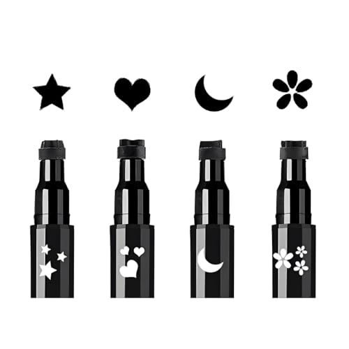 Set de Delineadores Líquidos Waterproof 4 Piezas miniatura 1