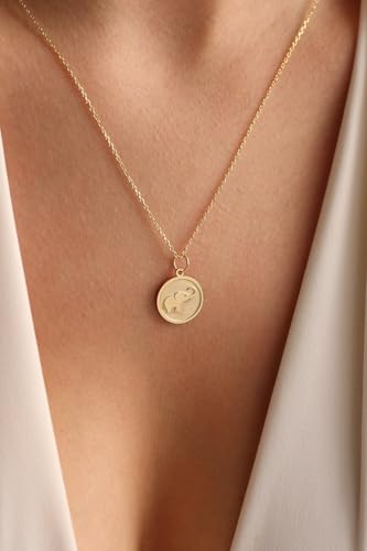 Pendentif éléphant 24 mm avec chaîne câble 45.7 cm - 4