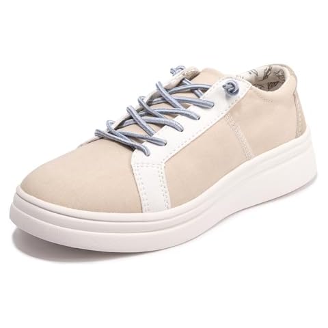 BENEKER Women's Slip on Canvas Sneaker Low Top Casual Loafer Arch Support and Comfy Walking Shoes Khaki 09 Cover