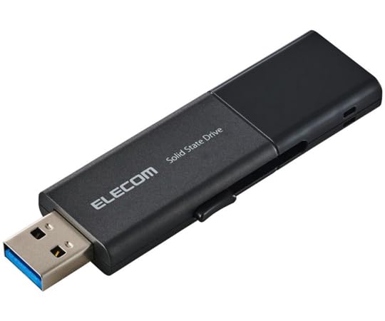 ELECOM 1TB 外付けSSD ESD-EWB1000GBKR USB Type-C(TM)/USB-Aコネクター対応外付けポータブルSSD
