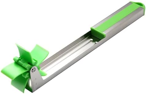 YOVECATHOU - Cortadora de sandía, cortador de frutas, molino de viento, utensilios de cocina de acero inoxidable, divertida ensalada de frutas y