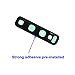 YUYOND 2pcs OEM Original Back Rear Camera Glass Lens Replacement for Samsung Galaxy S10 and S10 Plus (All Carriers) with Adhesive Preinstalled with Repair Tools