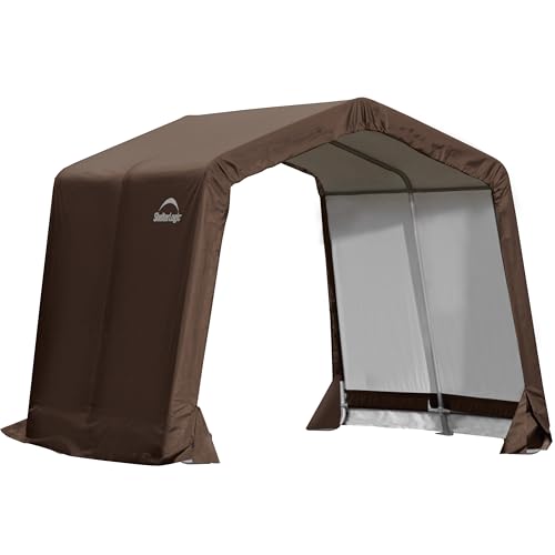 ShelterLogic 10' x 10' x 8' 3-in-1 Outdoor Loafing Shed