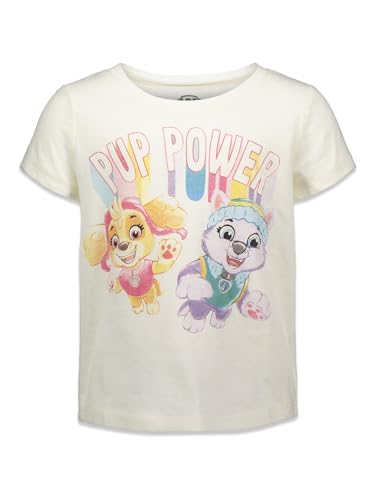 Paw Patrol Everest Skye Girls 3 Pack Graphic T-Shirts Toddler to Little Kid2