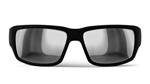 REKS ST Black WRAPAROUND I Silver Mirror Polarized lens2