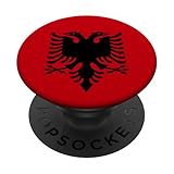 Albanien Albanische Flagge Shqiponja Damen Herren