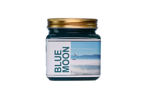 REVAMP Face & Body Shea Sugar Gel Based Scrub (340g) | Blue Moon | Removes Blackheads, Whiteheads, Body Acne & Dirt | Deep Skin Purifying & Cleansing | Active Cooling Effect