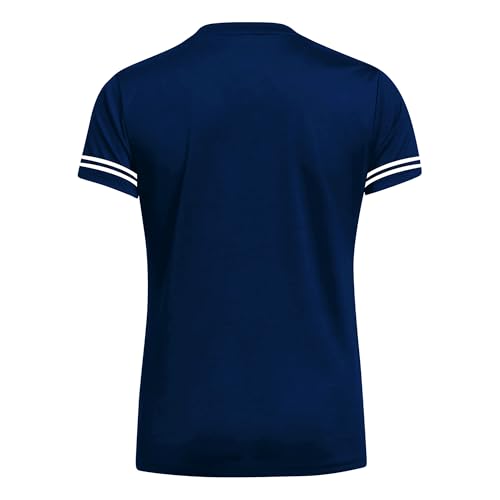 Womens New York V-Neck T-Shirts Navy & White for Womens Gift S-3XL2