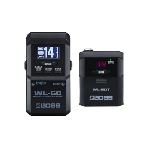Amazon | BOSS ボスWL-60 ギターワイヤレスシステム 大型LCD ペダル型