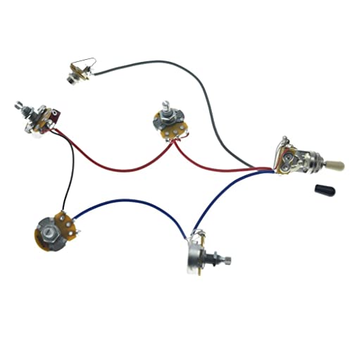 Guitar Prewired Humbucker Wiring Harness with Pots