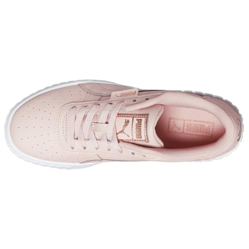 PUMA Womens Cali Perforated Lace Up Platform Sneakers Shoes Casual - Pink4
