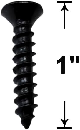 QCAA Cast Solid Brass Staple Pad Plate, Hook Loop, L:1-9/16" x W:1-9/16" x H:1-1/8", Matte Black, 8 Pack, Made in Taiwan