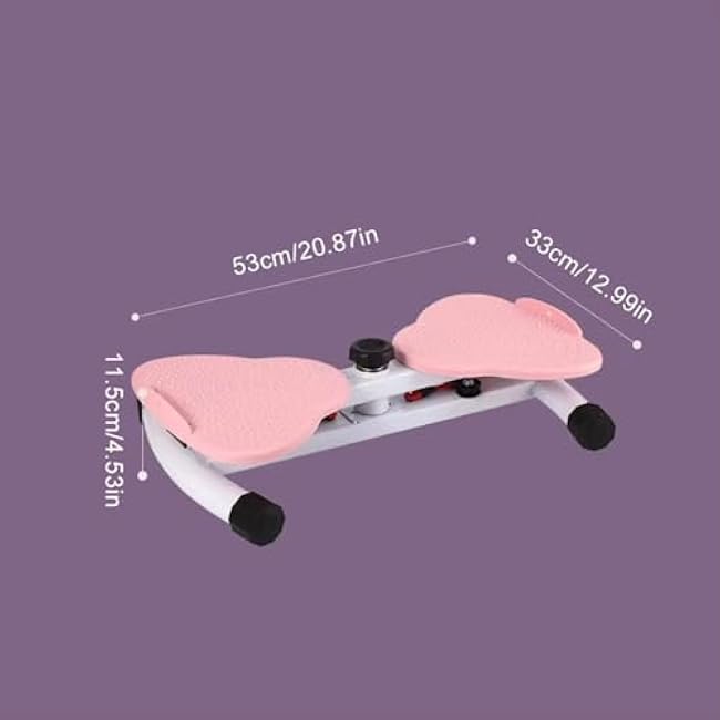 Waist Twister Machine with Resistance Bands, 300 LB Twist Board for Exercise, Adjustable Waist Twister Board Waist Sculptor Twist Exercise Board, Ab Twisting Machine