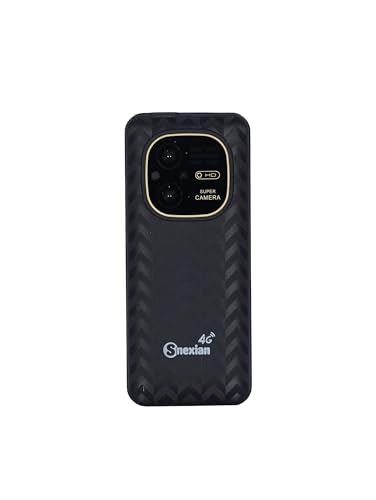 Image of Snexian All-New GURU GT 4G Working Dual Sim | Keypad Mobile | 2.4 inch Display | YouTube Working | Voice Changer | BT Dialer | Call Recording | Long Lasting Battery | FM | Camera | Feature Phone | Black