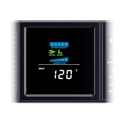 Image of CyberPower CP2000PFCRM2U PFC Sinewave UPS Battery Backup and Surge Protector, 2000VA /1200W, 8 Outlets, AVR, Short Depth 2U Rackmount, UL Certified