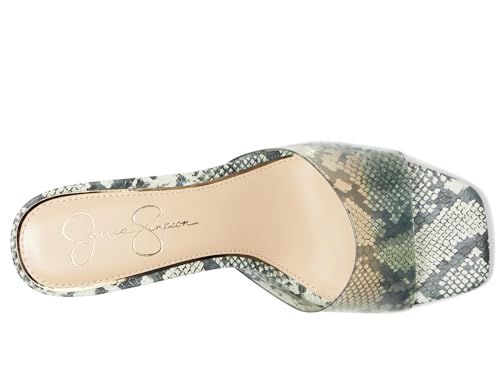 Image of Jessica Simpson Celisha Lucite High Heel Sandals