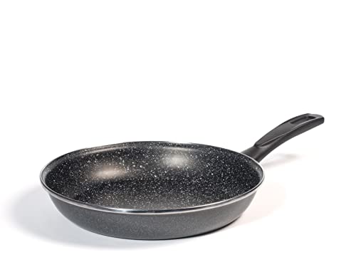 cottura vitrinor Vitrinor Maculato Sartén de Hierro esmaltado K2, 30 cm, Esmalte, Gris, 1190...