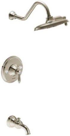 Chrome Posi-Temp(R) tub/shower