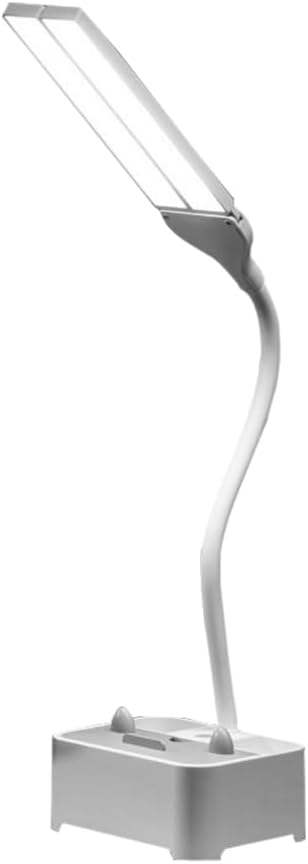 Lurrose 1set Dual- Led Book Light for Students Portable USB Reading Lamp Eye- Modern Desk Light for Home Office Bedroom