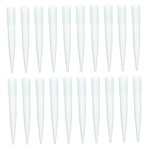MUCKLILY 20 Pack Plastic Glue Needles Glue Precision Tip Replacement Parts for Applicator Tools